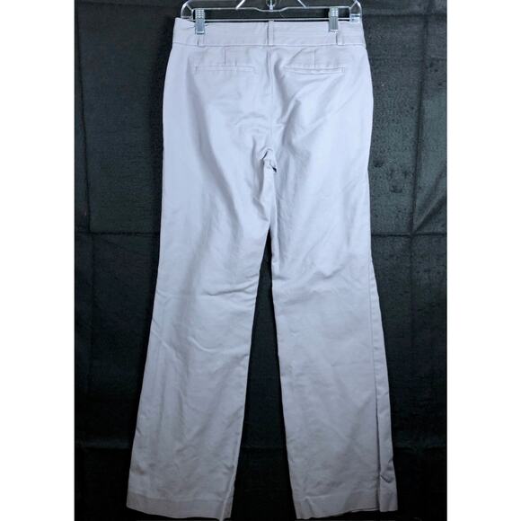 Banana Republic Womens Pants Purple Gray Mid Rise Martin Fit Straight Stretch 6 - Picture 10 of 12
